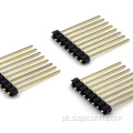Conector de cabeçalho de pino de 2,0 mm reto